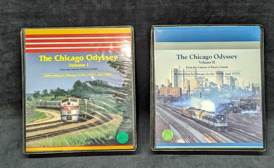 The Chicago Odyssey Volume 1 & 2 VHS Sets: The Chicago Odyssey Volume 1 & 2 VHS Sets. Each volume comes with two VHS Tapes. This was released by Green Frog Productions, LTD in 1992. The tapes come in the original packages that are approx 9" x