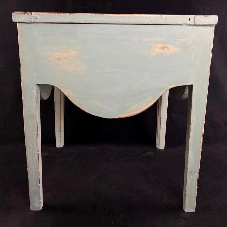 Antique Bedside Commode: Antique Bedside Commode This wooden bedside commode with removable porcelain bowl is an interesting item for antique collectors. In times before modern indoor plumbing, this was a great luxury. At ni