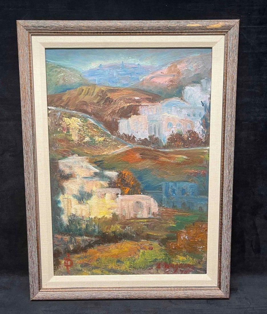 Framed Original Oil On canvas By J. Wagner 70' (R72): This lot contains a Framed Original Oil On Board By J. Wagner 70'. The frame is approx 16" x 1/2" x 21 1/2" while the board is approx 20" x 14 1/2". Total weight is 2lbs. Overall the Original artwork