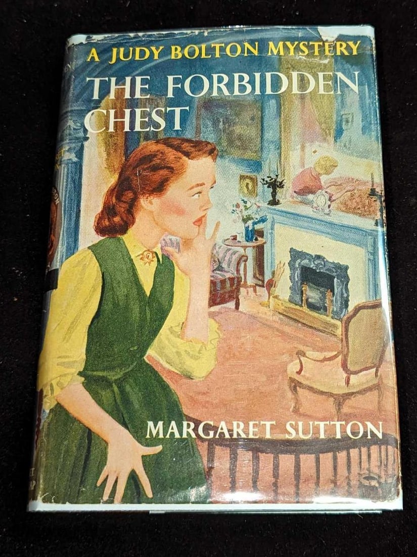 1st Ed Judy Bolton The Forbidden Chest HC #24 (1 of 9)