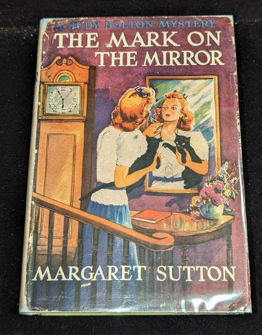 1st Ed Judy Bolton The Mark On The Mirror HC #15 (1 of 9)