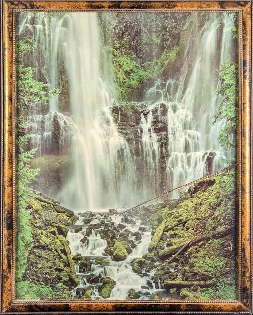 Framed Ray Atkeson Fairy Falls Photo Print (1 of 5)