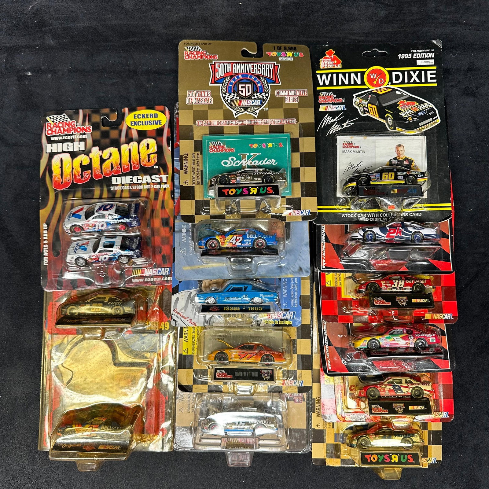 Racing Champions NASCAR Die-Cast Car Lot 15 Winn Dixie Toys R Us 50th Anniversary High Octane (1 of 7)