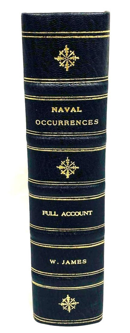 Naval Occurrences Full Account By William James: This lot contains a Full and Correct Account Of The Chief Naval Occurrences Of The Late War Between Great Britain And the United States Of America By William James. Published in 1817 for T. 
