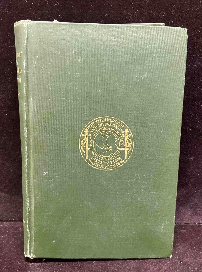 Annual Report Of The Smithsonian Institution 1905 Washington City 1906: This lot contains a Hardcover copy of Annual Report Of The Smithsonian Institution 1905 Washington City 1906. The approx. weight and dimensions are listed below. Overall the book is in good pre owned 
