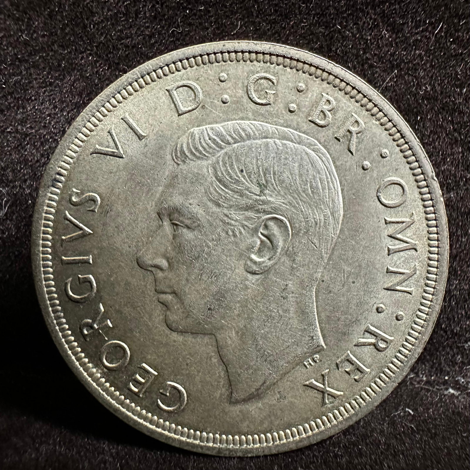 1937 Coronation Crown George VI Silver Coin: This coin has been tested and researched to the best of our ability before listing. Please view the photos, as they are a part of the condition. DETAILS: Metal - .500 Silver Tested - Yes Size - 1.5