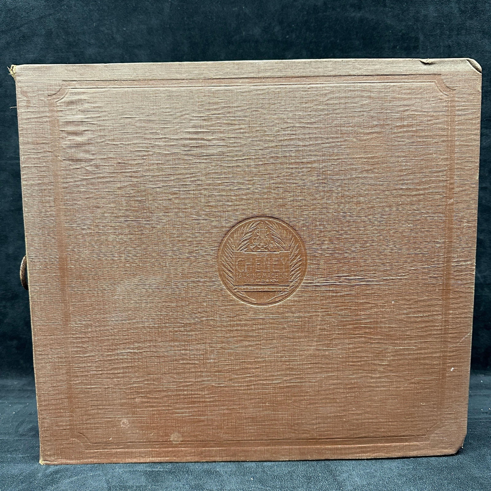 Cheney Phonograph Record Album H With Victor Red Seal 78 RPM Records (1 of 11)