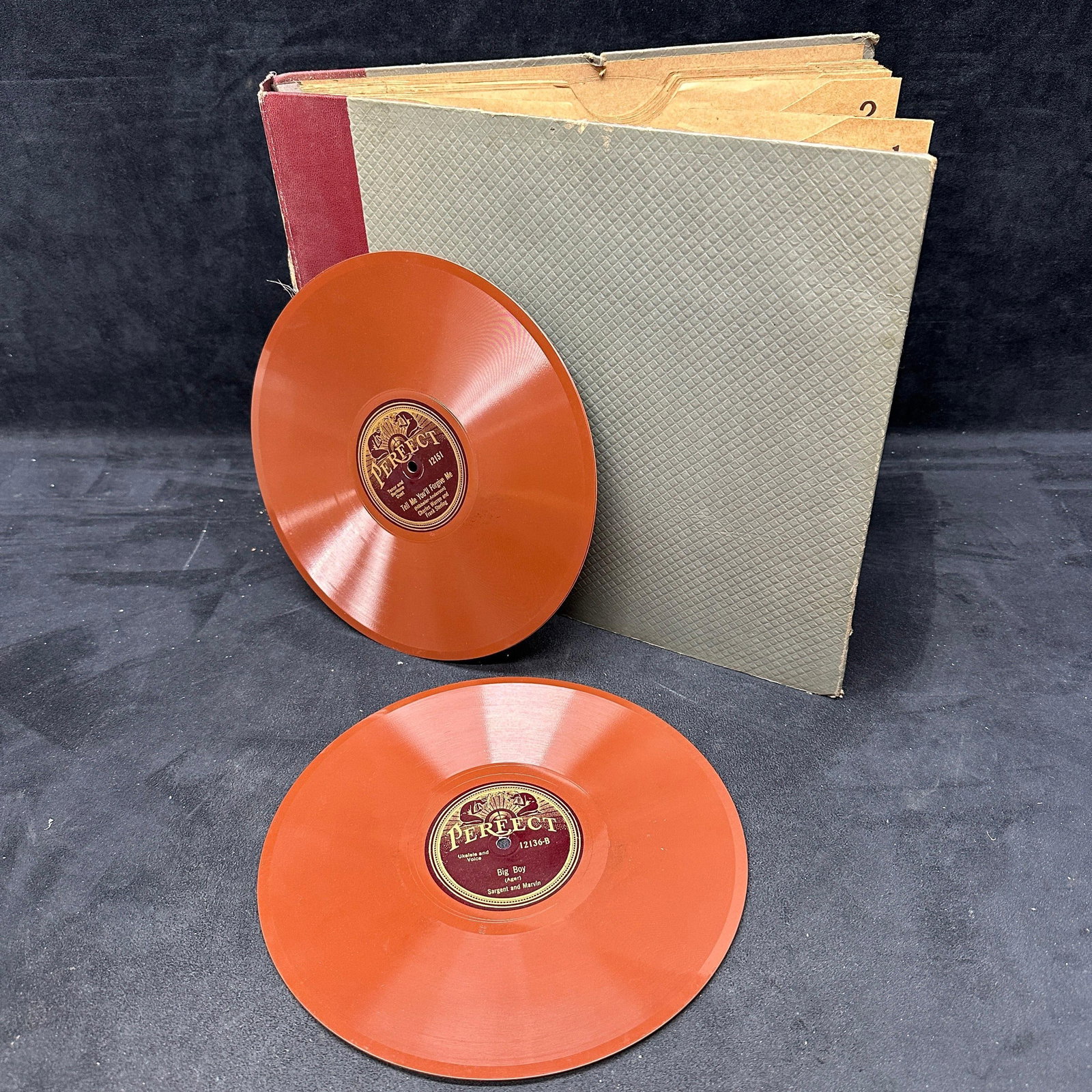 78 RPM Record Album With Regal Decca Pathe Records Seven (1 of 5)