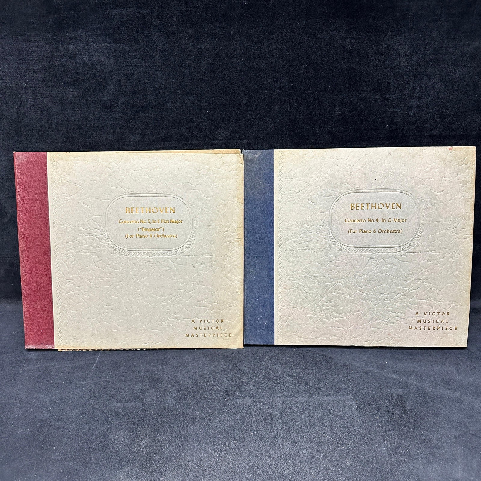 Victor Musical Masterpiece Beethoven Record Album Collection (1 of 9)