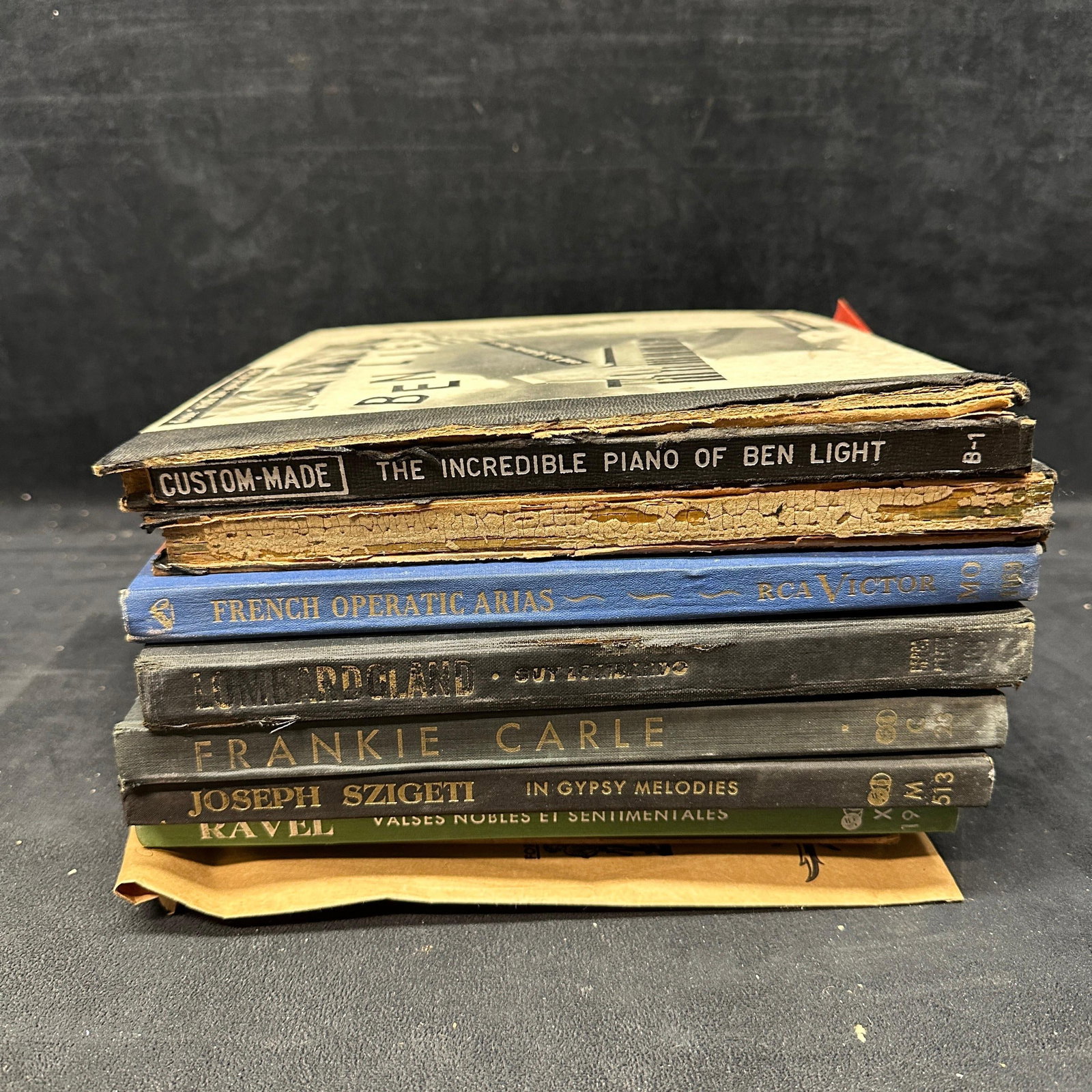 Collection of Vintage Classical Jazz and Popular 78 RPM Record Albums (1 of 7)