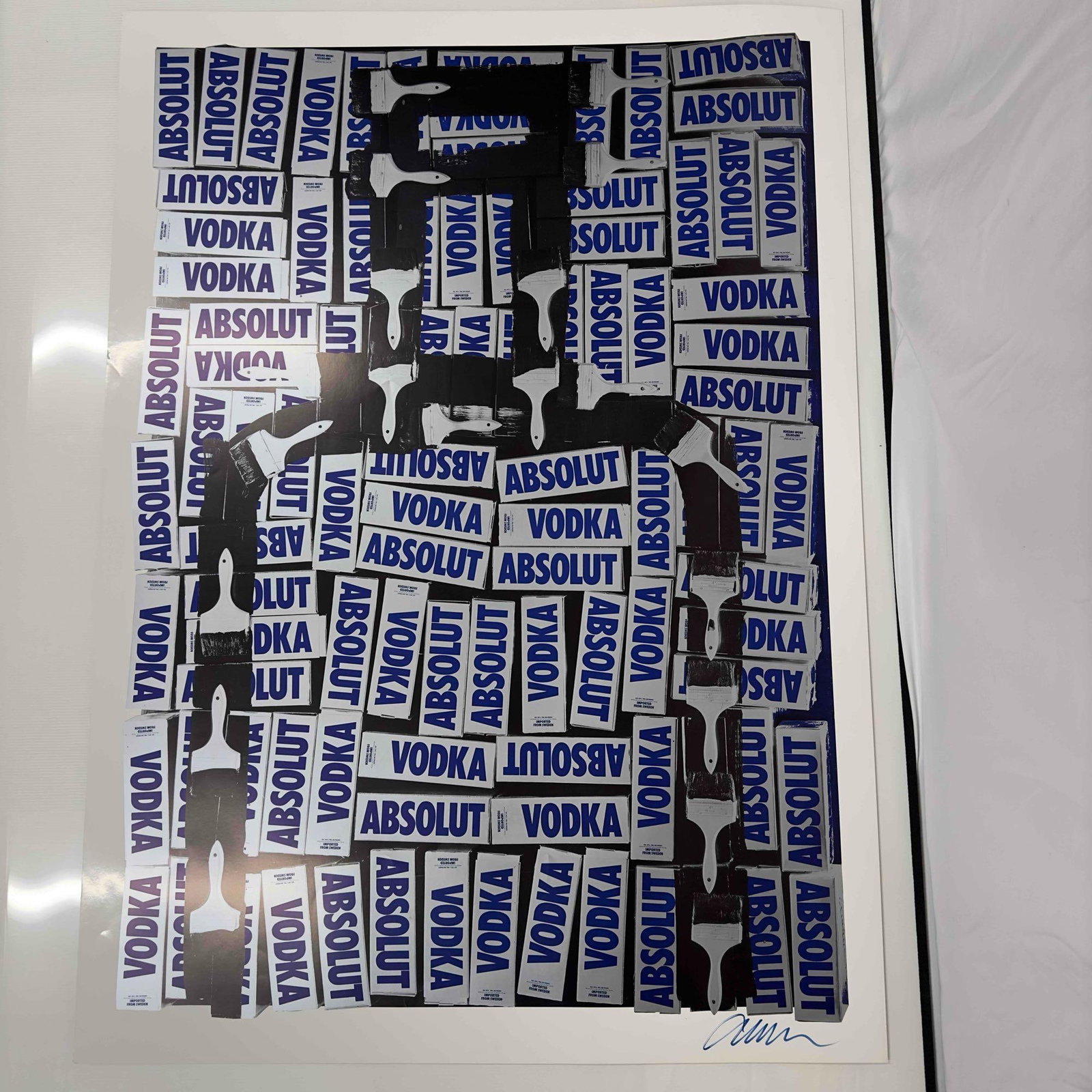 Absolut Vodka Signed by Armand Arman Lithograph (1 of 9)