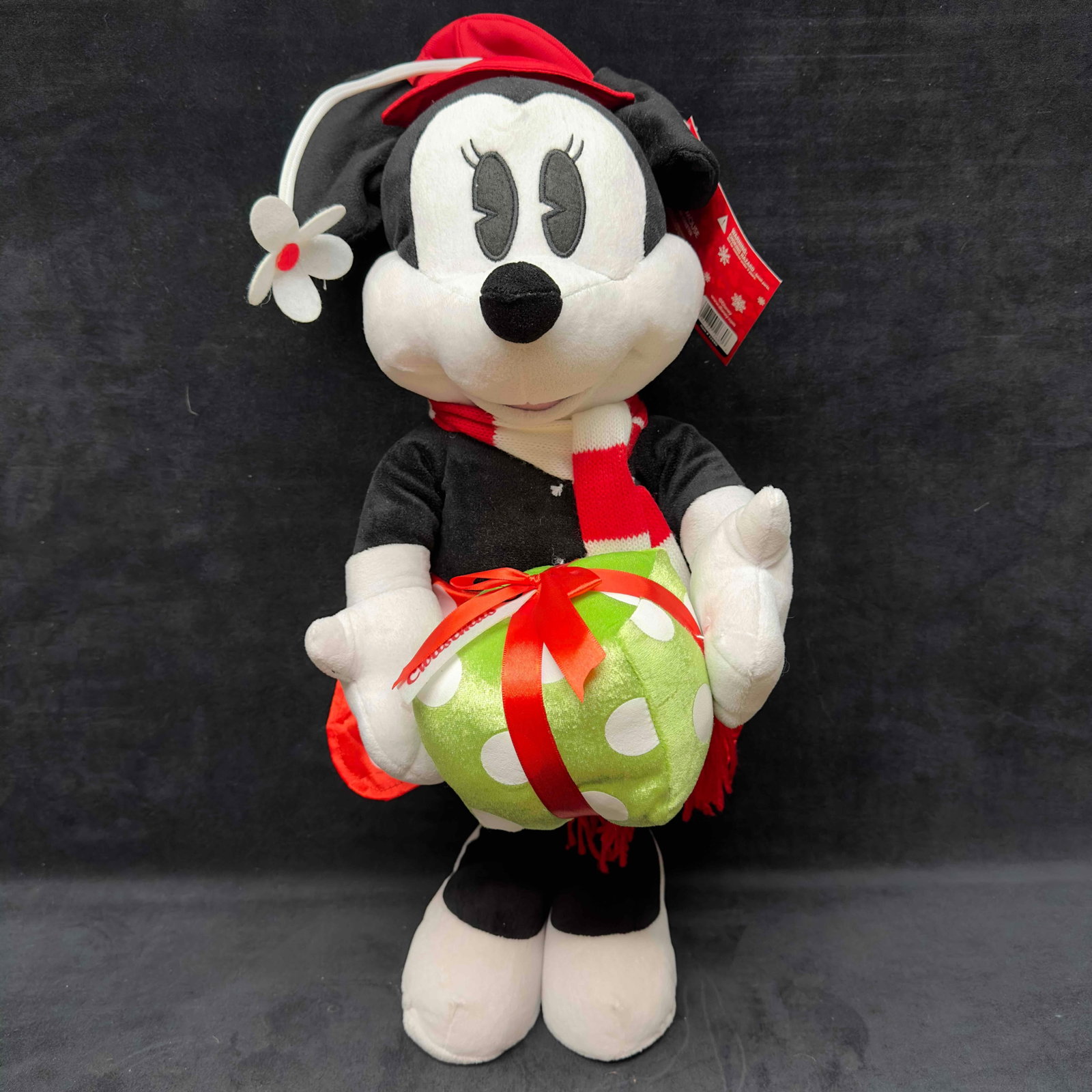 Minnie Mouse Holiday Door Greeter Merry Christmas Home Decor Plush (1 of 7)
