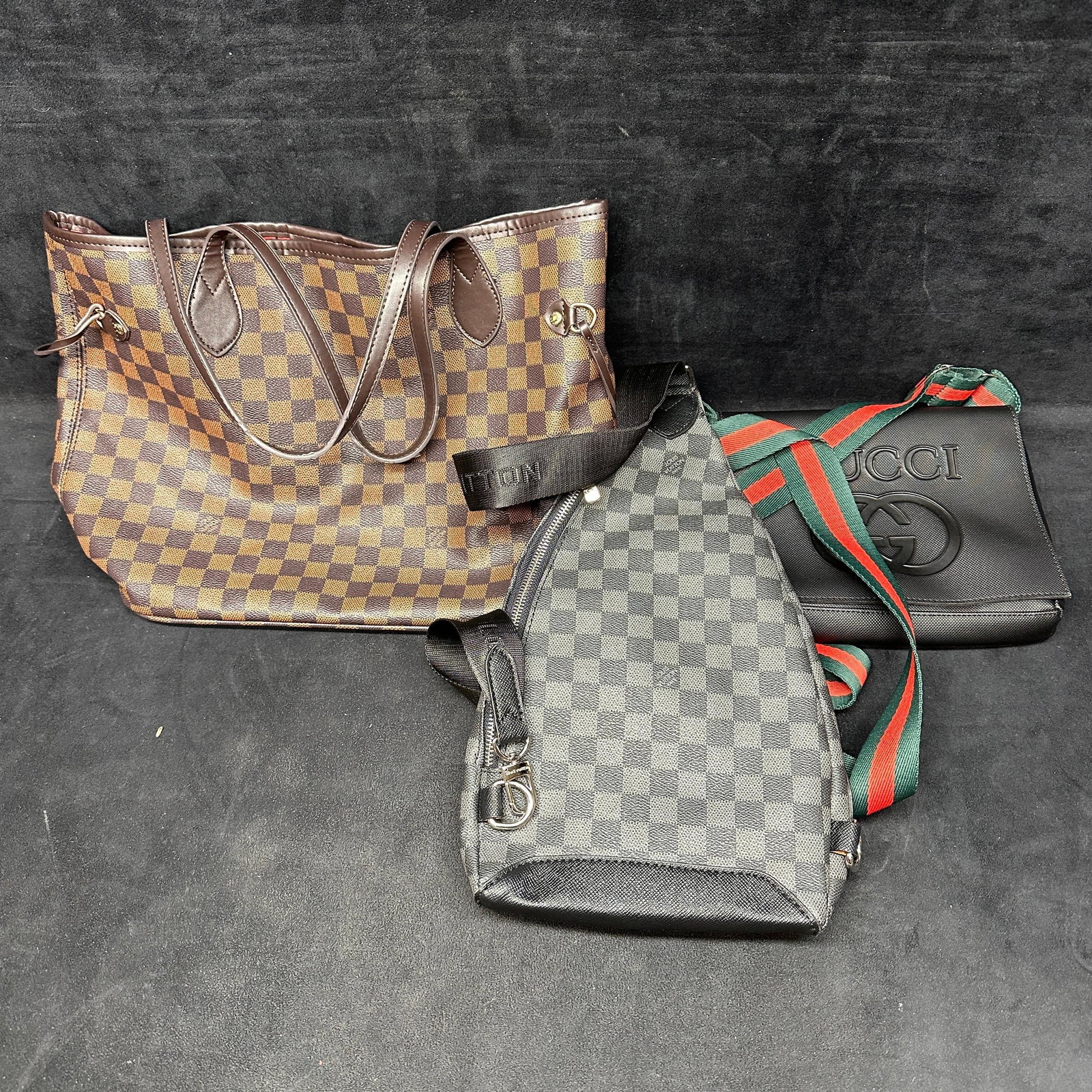 Designer Inspired Handbag And Crossbody Bag Assortment (1 of 5)