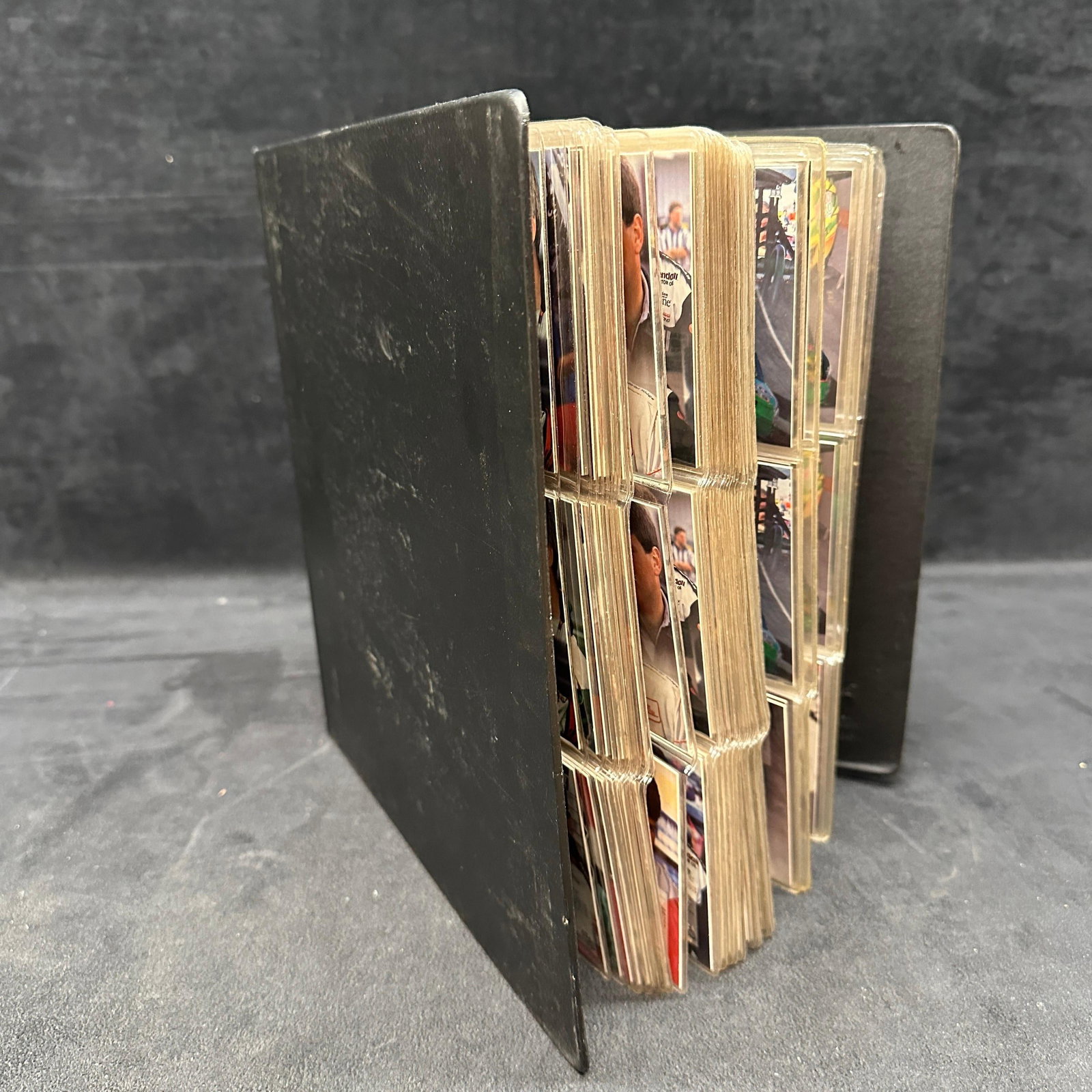 Action Packed NASCAR Racing Card Collection Binder 1990s Lot (1 of 16)