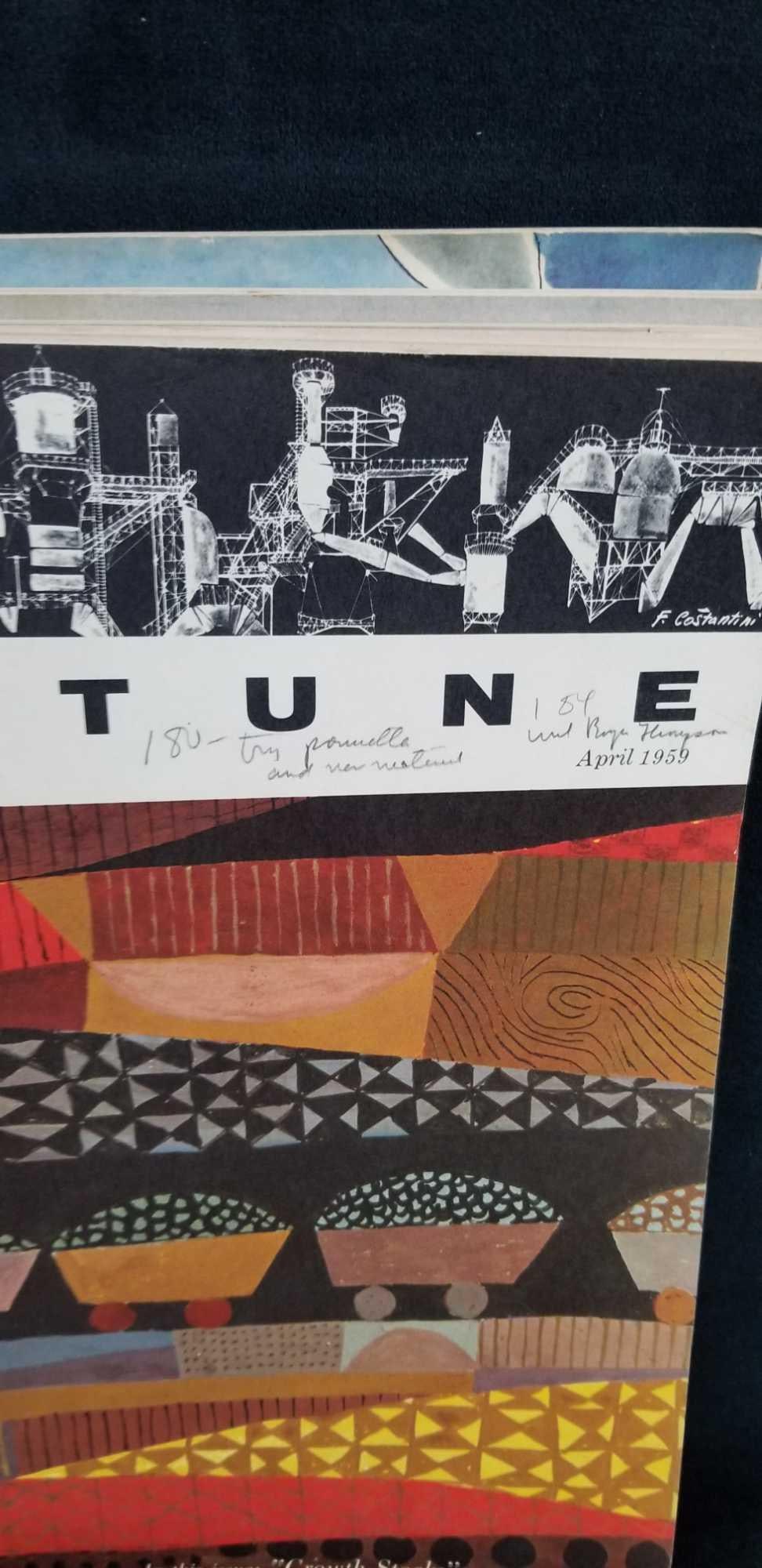 Fortune Magazines 1959 With Index - 9