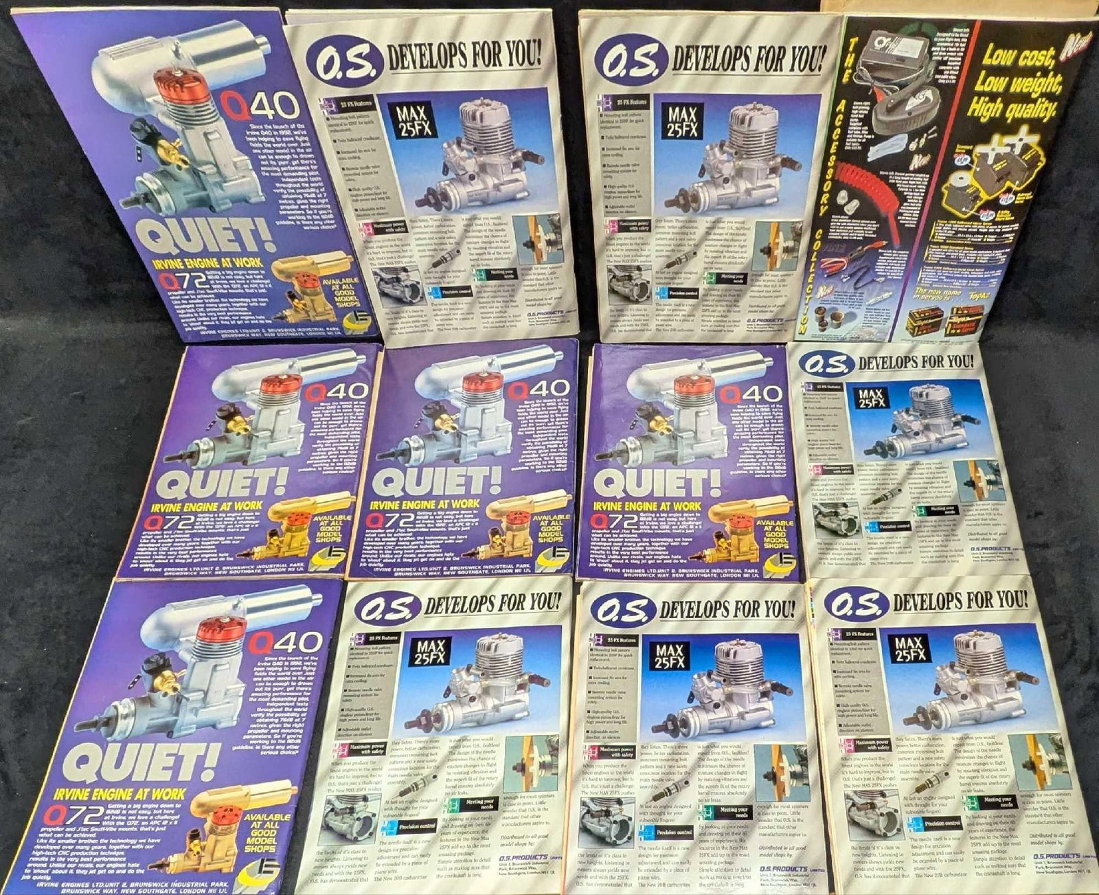12 1990s Aviation Modeler Magazines - 2