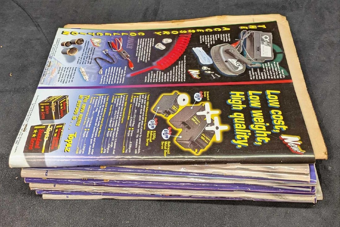 12 1990s Aviation Modeler Magazines - 3
