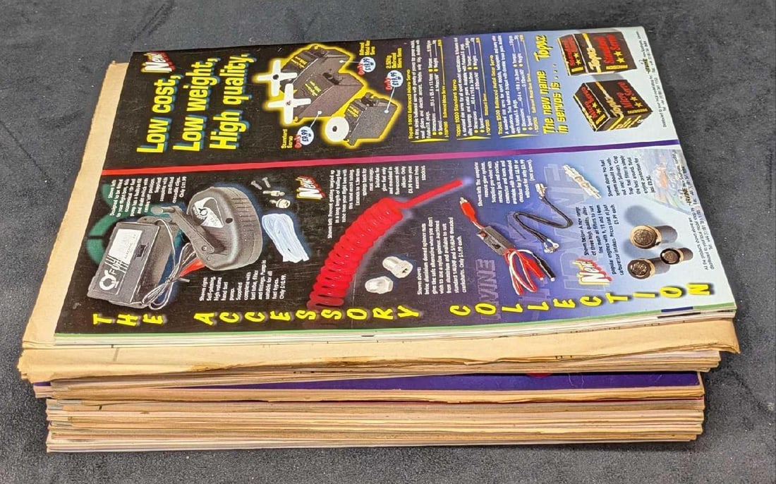 12 1990s Aviation Modeler Magazines - 4