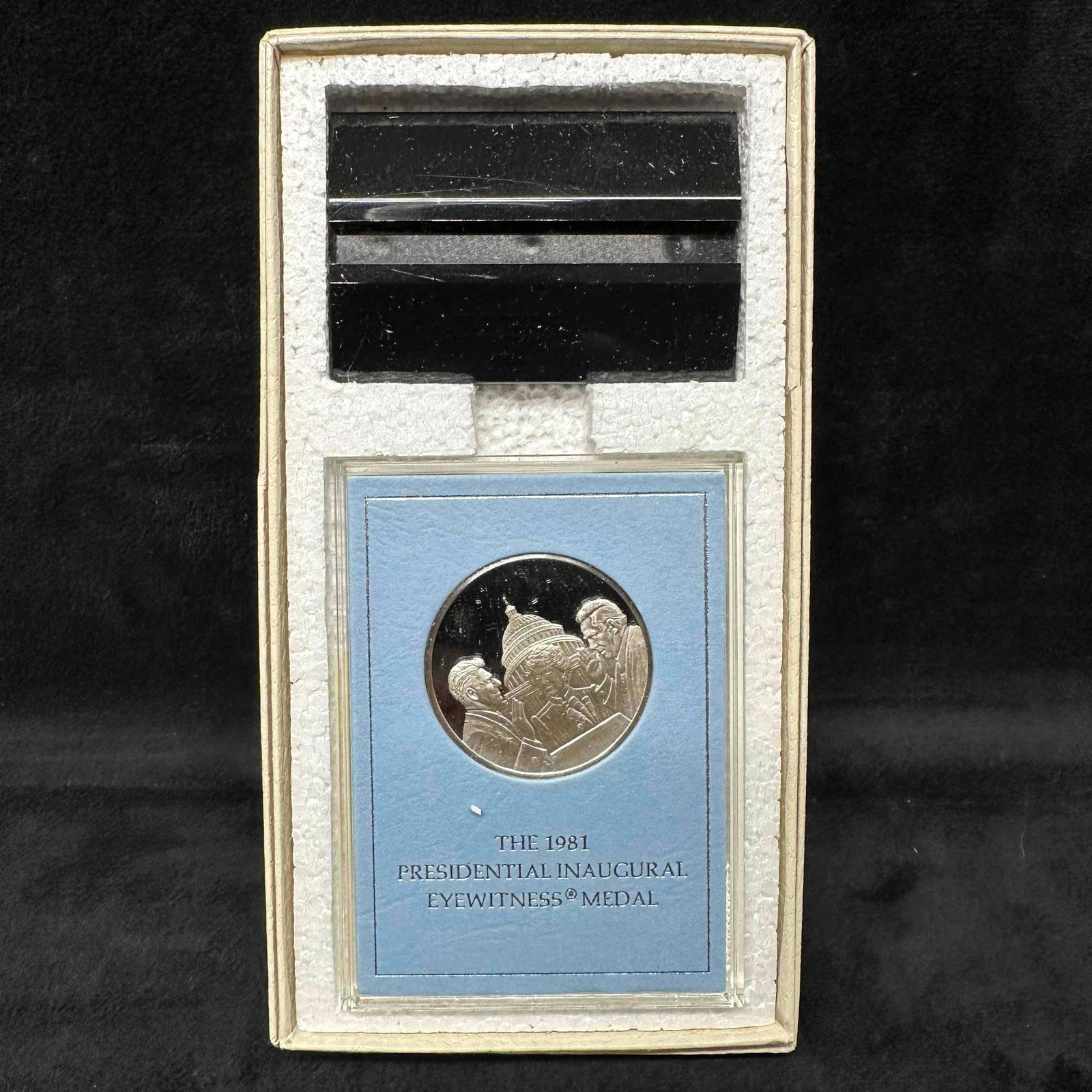 Ronald Reagan 1981 Presidential Inaugural Eyewitness Medal Sterling Silver (1 of 5)