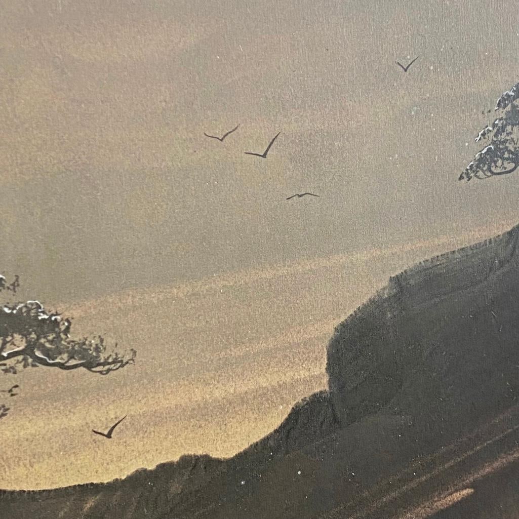 Cathy Bouchard Print Trees on Rocks - 4
