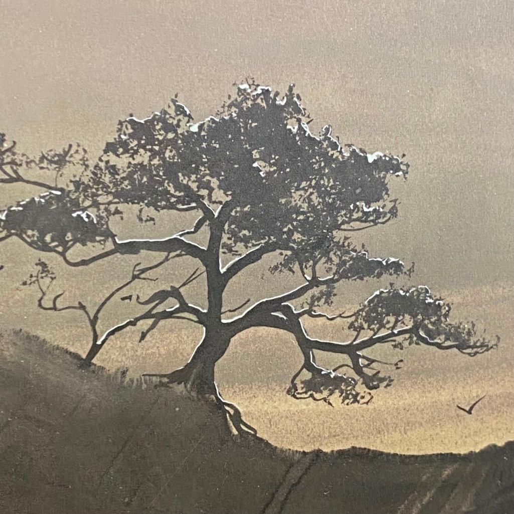 Cathy Bouchard Print Trees on Rocks - 5