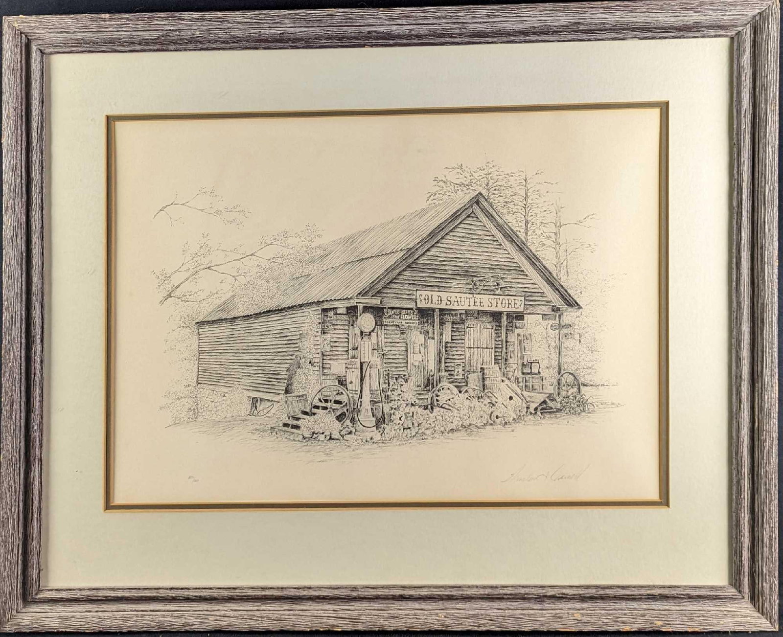 F34 Framed LE The Old Sautee Store Print (1 of 7)