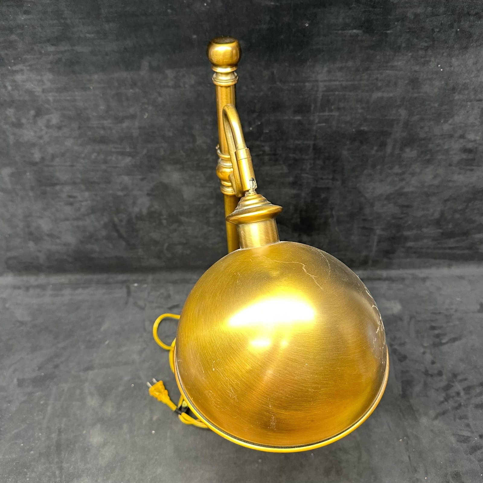 Dome Brass Adjustable Desk Lamp - 2