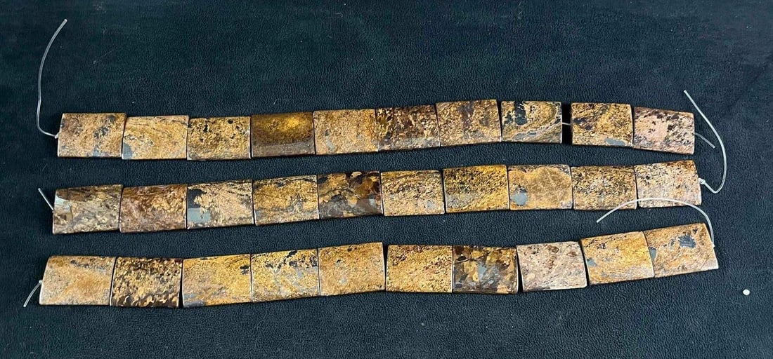 Bronzite Beads Rectangle Gemstone Bronzite Beads - 3