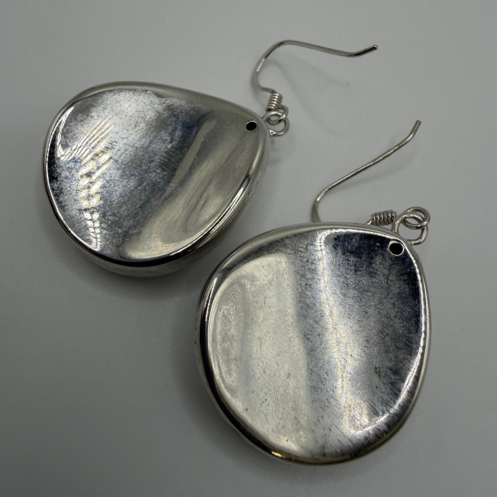 Tear Drop Shaped Polished 925 Sterling Earrings Ross Simons: This item is in good pre-owned, previously used/displayed condition with noticeable light wear and surface scratches. Please reference all photos for full details. This piece of jewelry has been caref