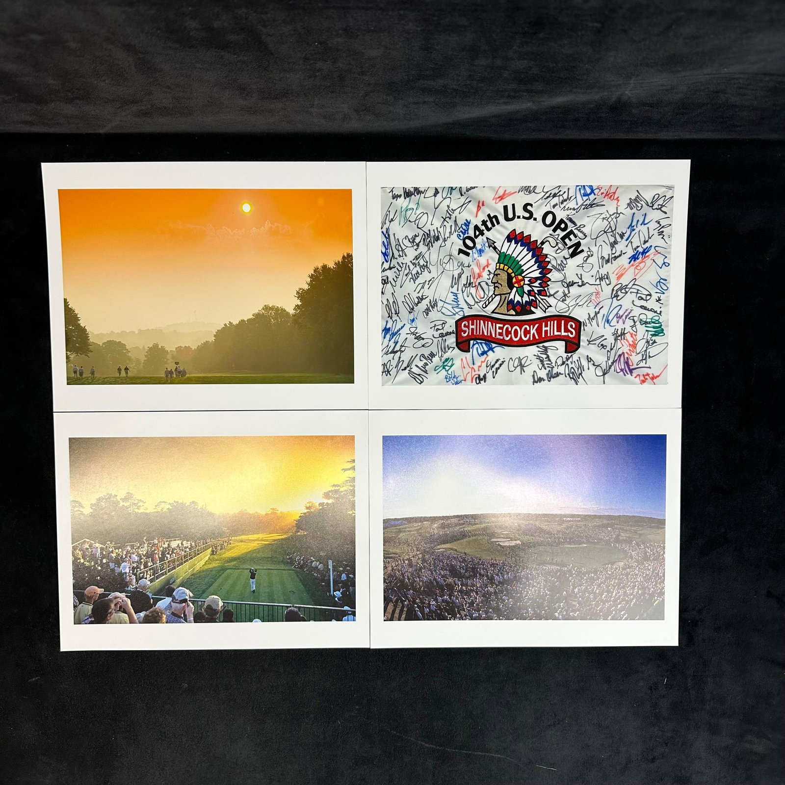 Set of Four High Quality Color Golf Photography Prints U.S. Open Shinnecock Hills (1 of 7)