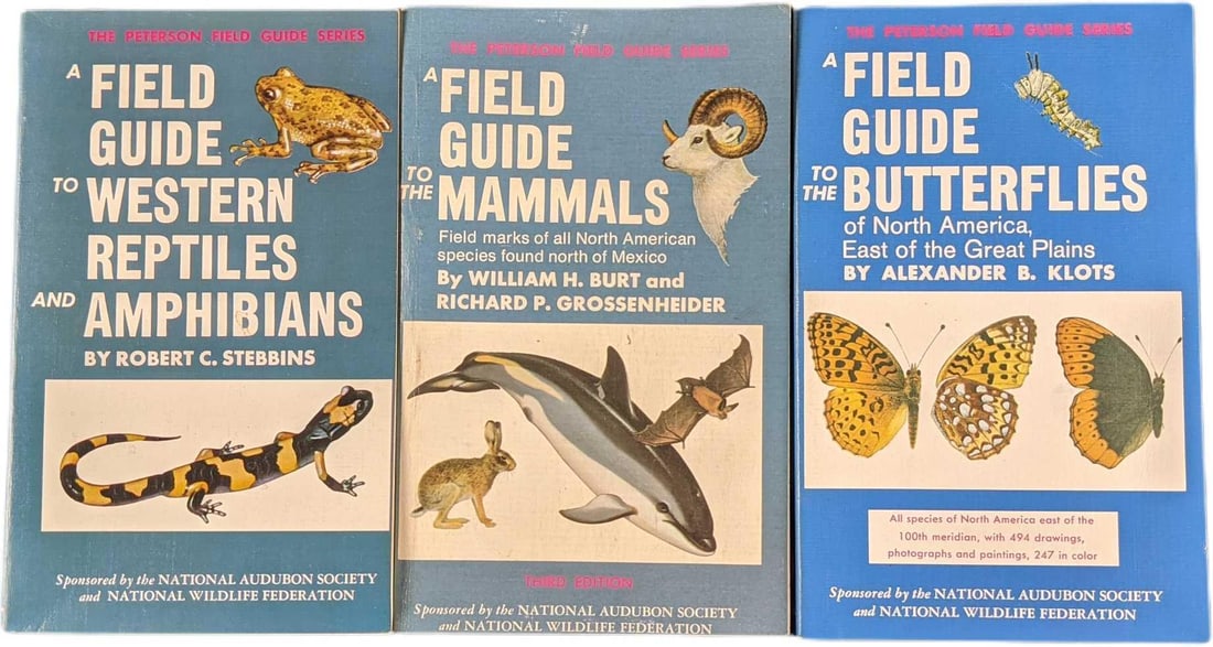 Field Guide To Reptiles Butterflies & Mammals Paperbacks (1 of 10)