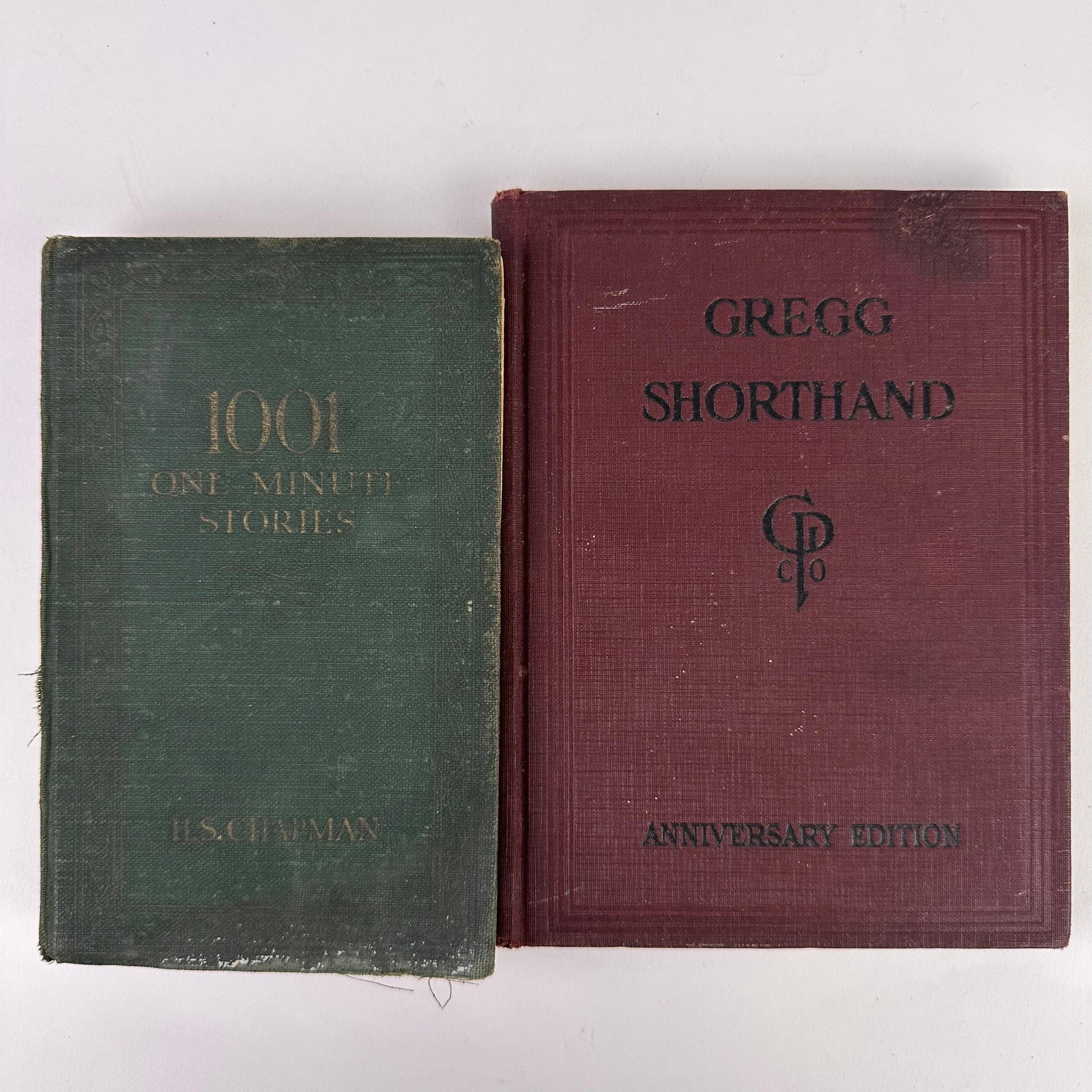 Gregg Shorthand Anniversary Edition And 1001 One Minute Stories H.S. Chapman Set (1 of 8)