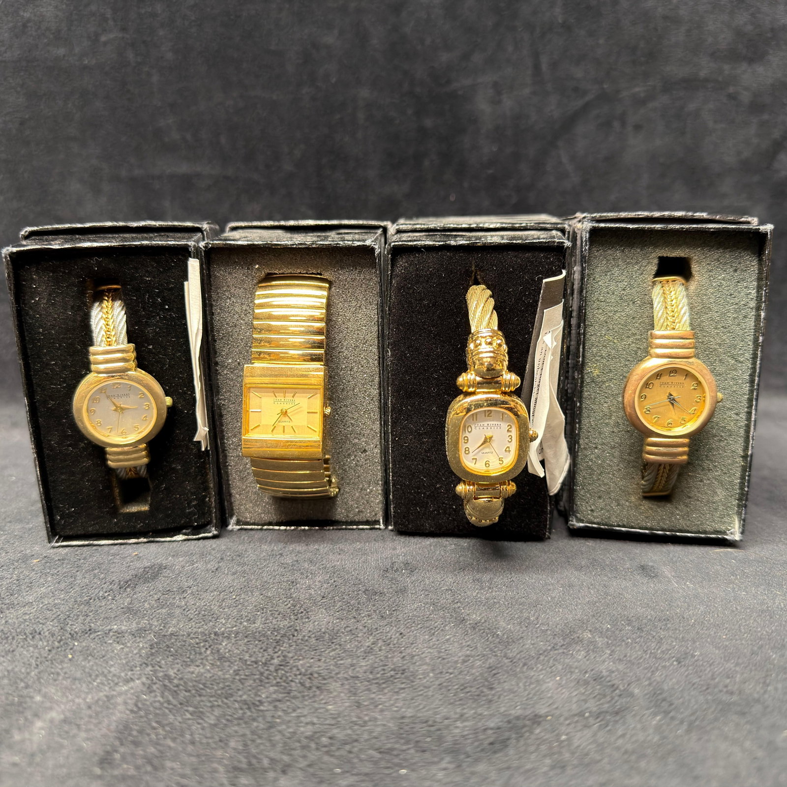 Joan Rivers Classics Collection Ladies Quartz Wristwatches Group of 4 (1 of 4)