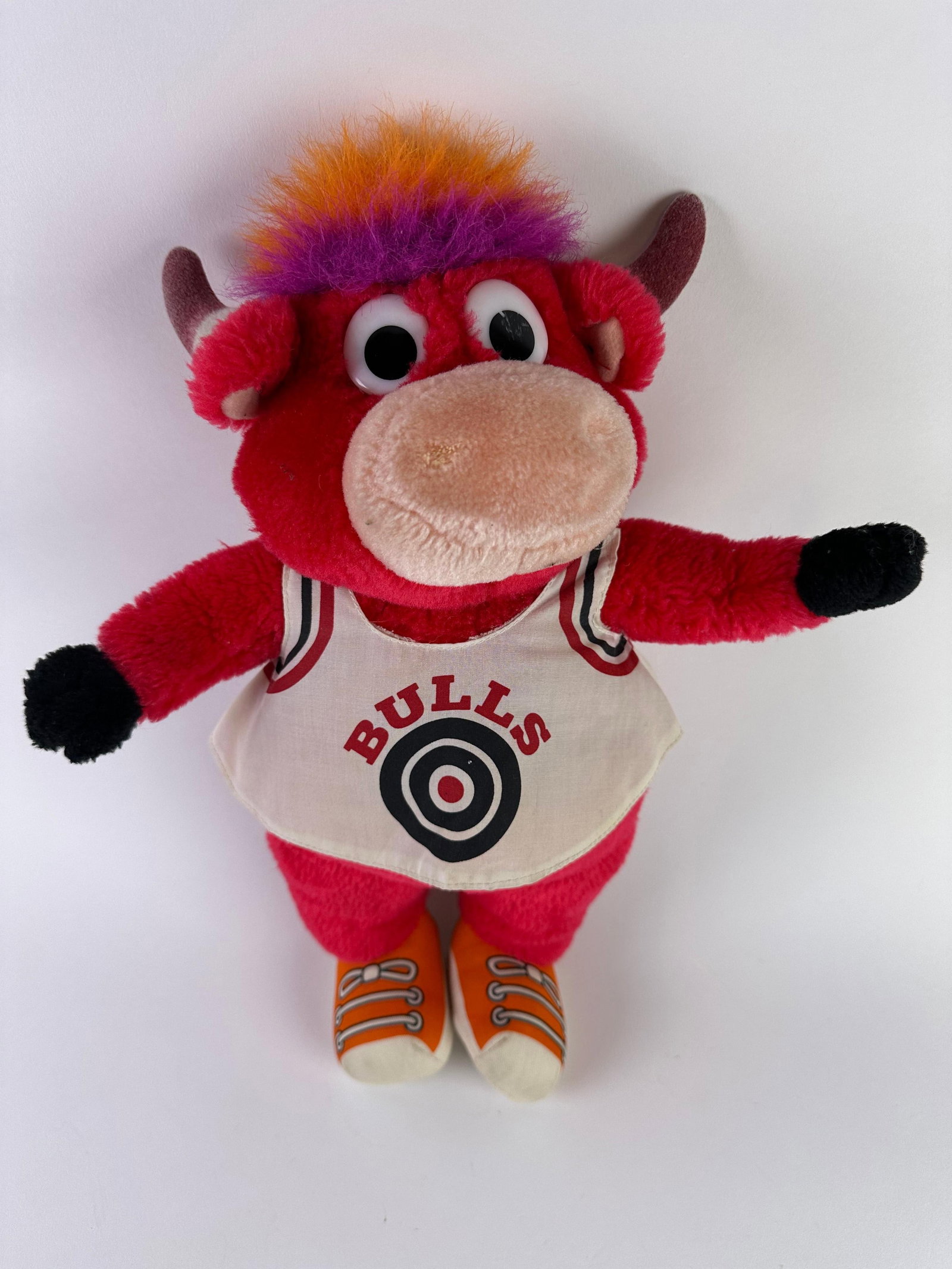 Chicago Bulls Benny the Bull NBA Basketball Mascot Stuffed Plush Toy (1 of 8)