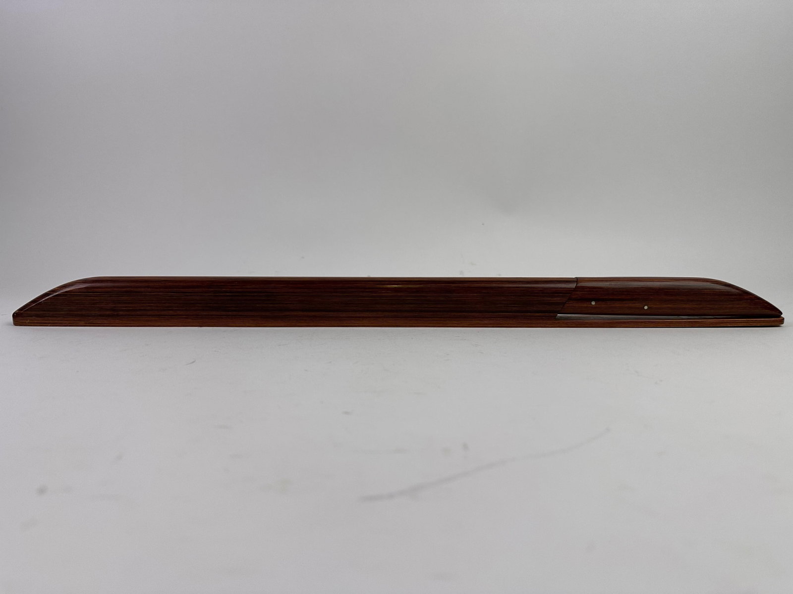 Shur Edge Gourmet Carver Carving Self Sharpening Knife Teak Wood Sheath MCM: Vintage MCM Robeson Cutlery Shur Edge Gourmet Carver Carving Knife With Teak Wood Sheath, The Knife That Sharpens Itself. Original teak wood case retains label underneath. Light wear to wood and blade