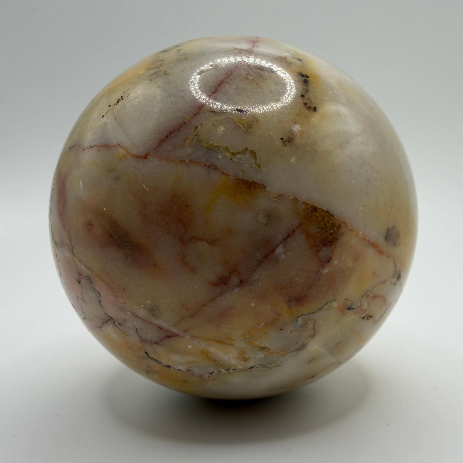 Large Polished Natural Stone Sphere Display Orb 60mm (1 of 8)