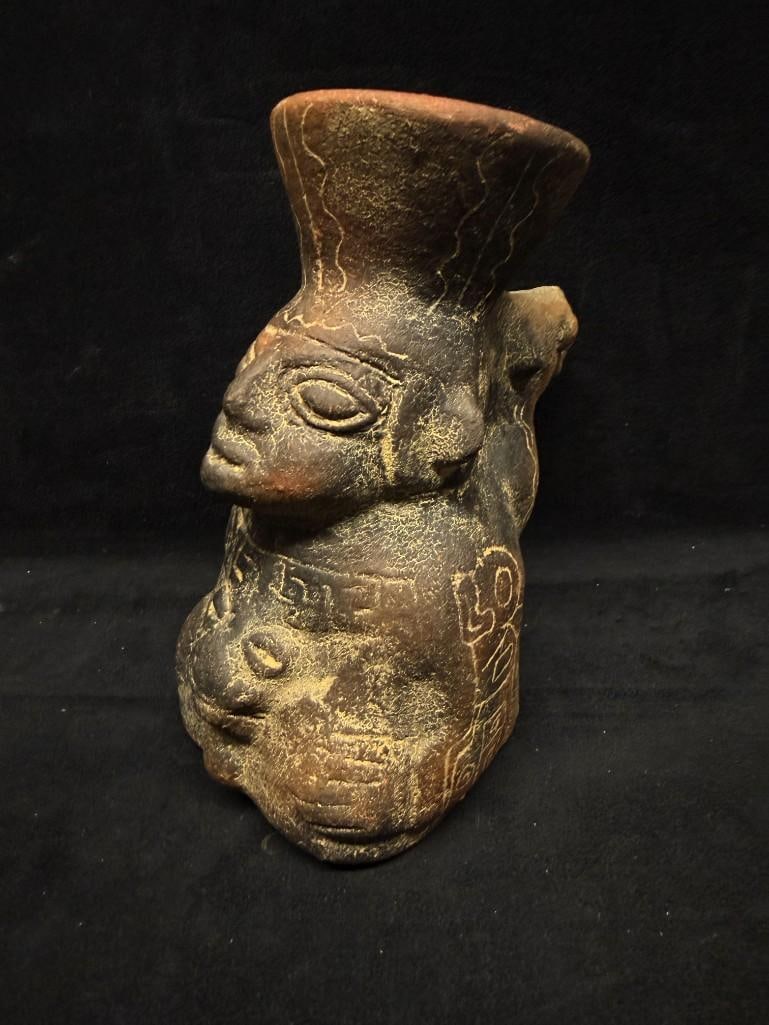 Likely Precolombian Central American Figural Vessel (1 of 6)