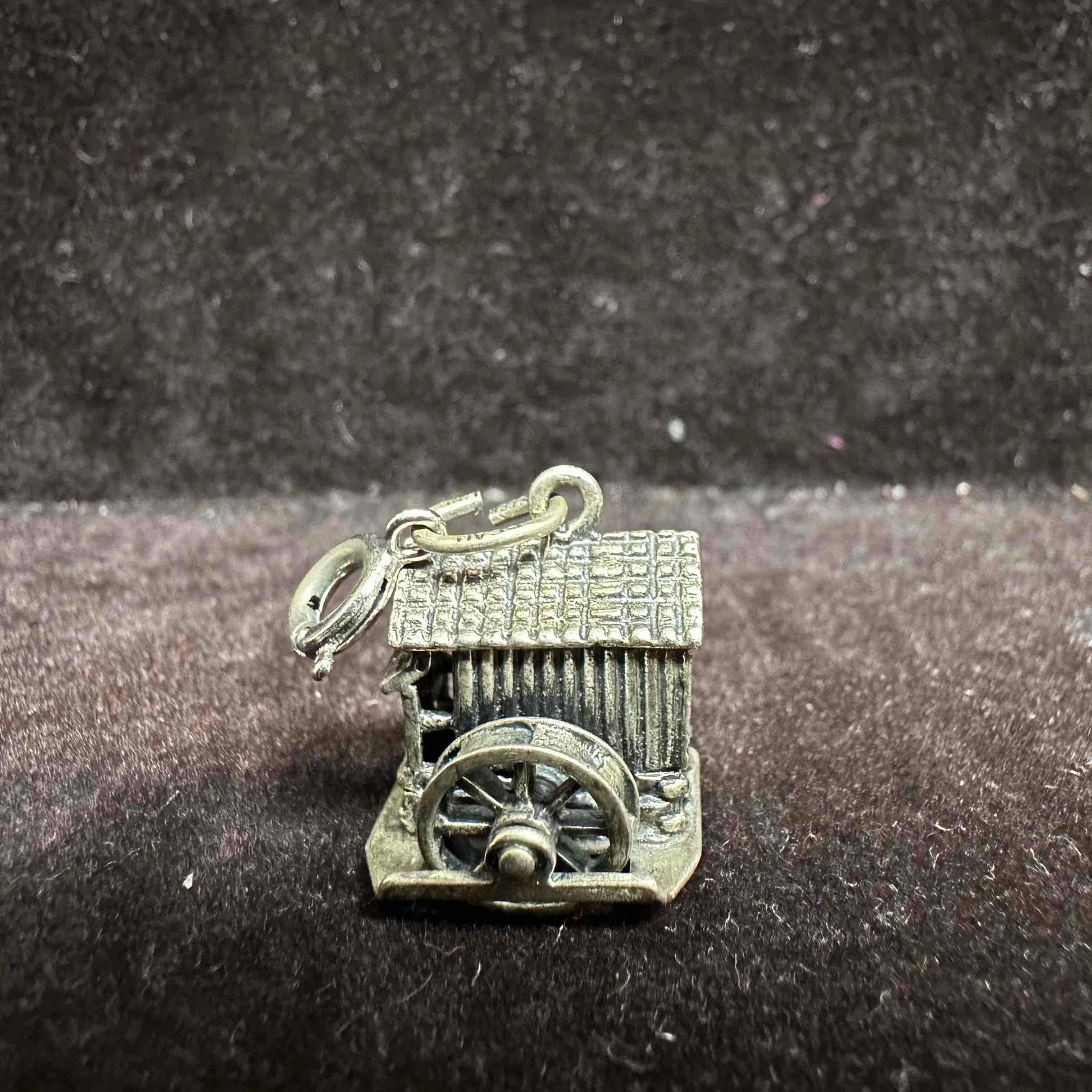 Watermill Beau Sterling Charm Pendant H48: This item is in good pre-owned, previously used/displayed condition with noticeable light wear, and surface scratches. Please reference all photos for full details. This piece of jewelry has been
