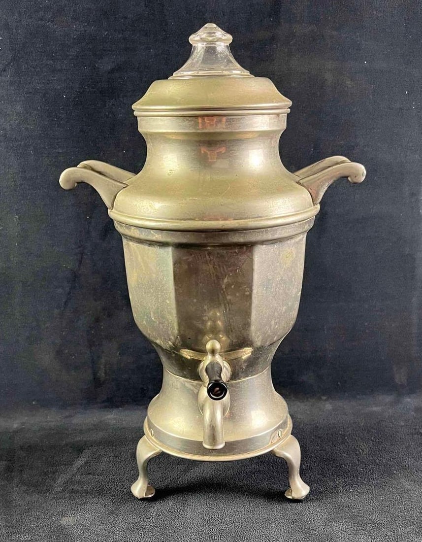 Vintage Small Samovar Pot Coffee/Tea Pot (1 of 9)