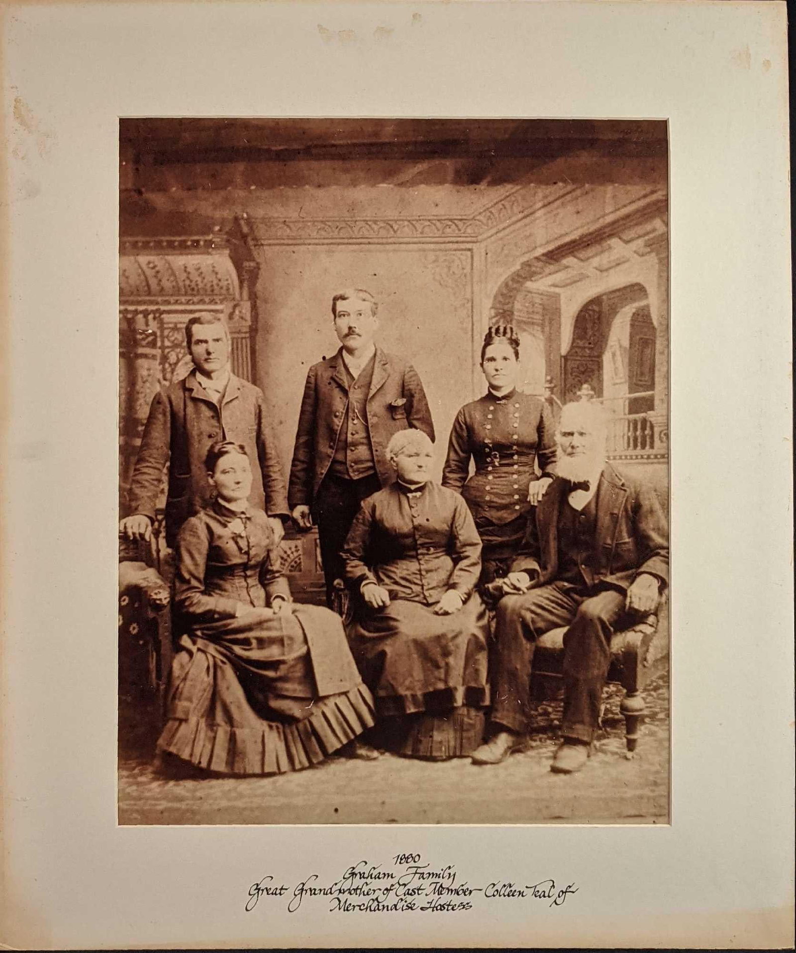 Walt Disney Cast Member Ancestor Graham Sally Friends Photo (1 of 6)