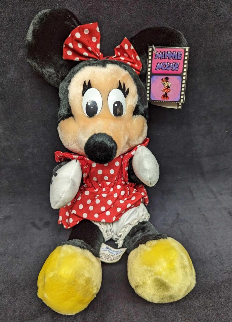Vintage Classic Theme Park Disney Minnie Mouse Plush (1 of 6)
