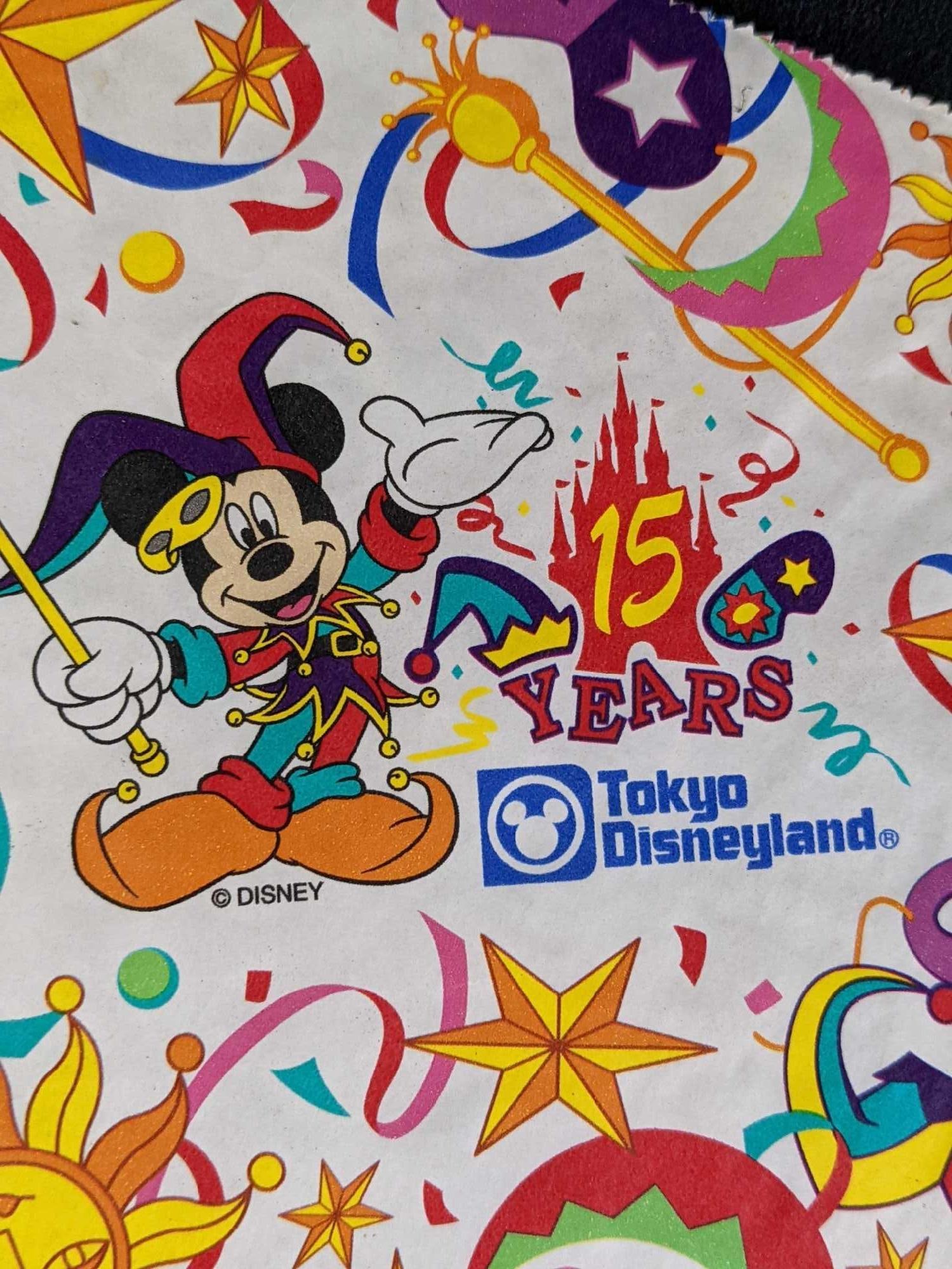 15th Anniversary Tokyo Disneyland Paper Bag (1 of 3)