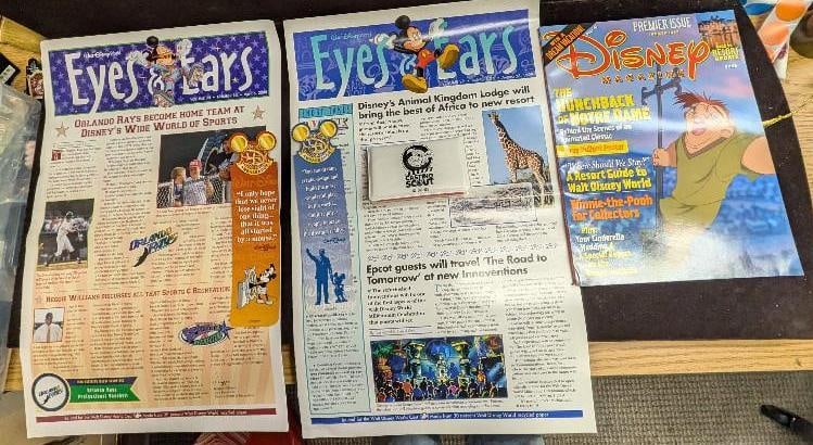 Disney Eyes And Ears Casting Cards Ambassador Bookmarks (1 of 8)