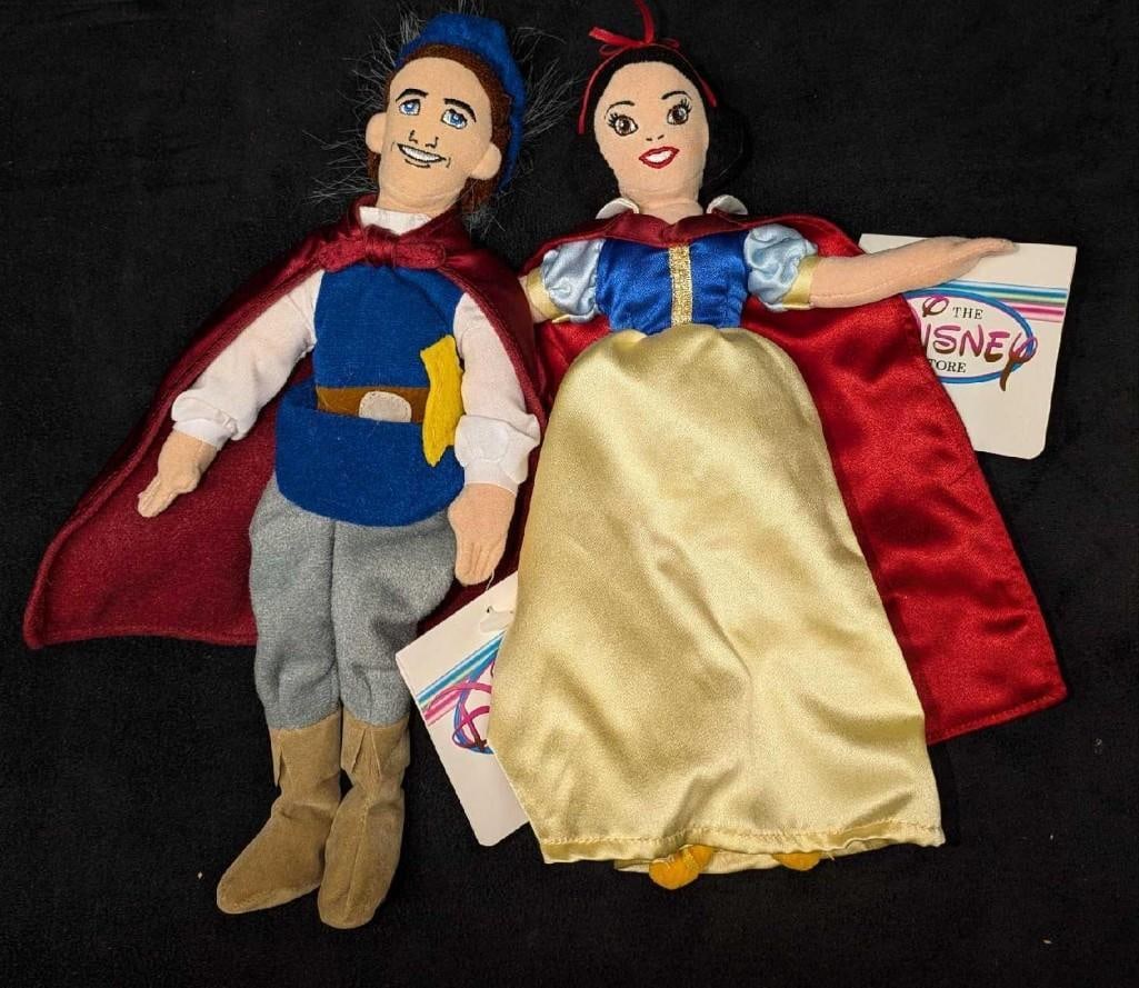 Disney's Snow White and Prince Plush Dolls (1 of 3)