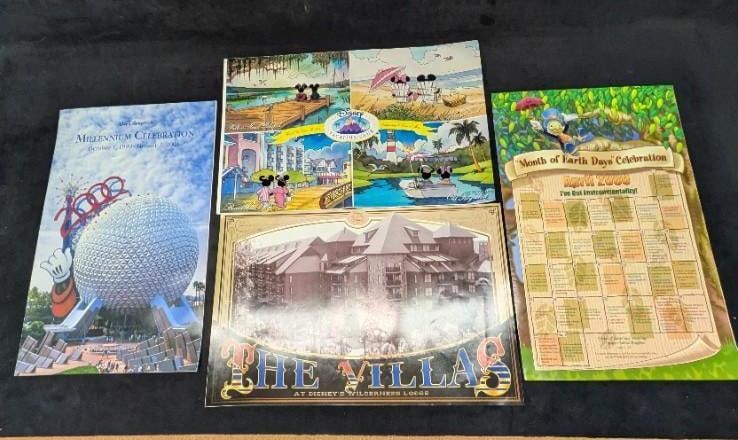 4 Disney Cast Member Exclusive Eyes & Ears Magazines C: 4 Disney Cast Member Exclusive Eyes & Ears Magazines C. Each magazine is approx 17" x 1/8" x 11" and the total weight is 0.50lb. The covers have shelf wear. Please see the images for a listing of the 