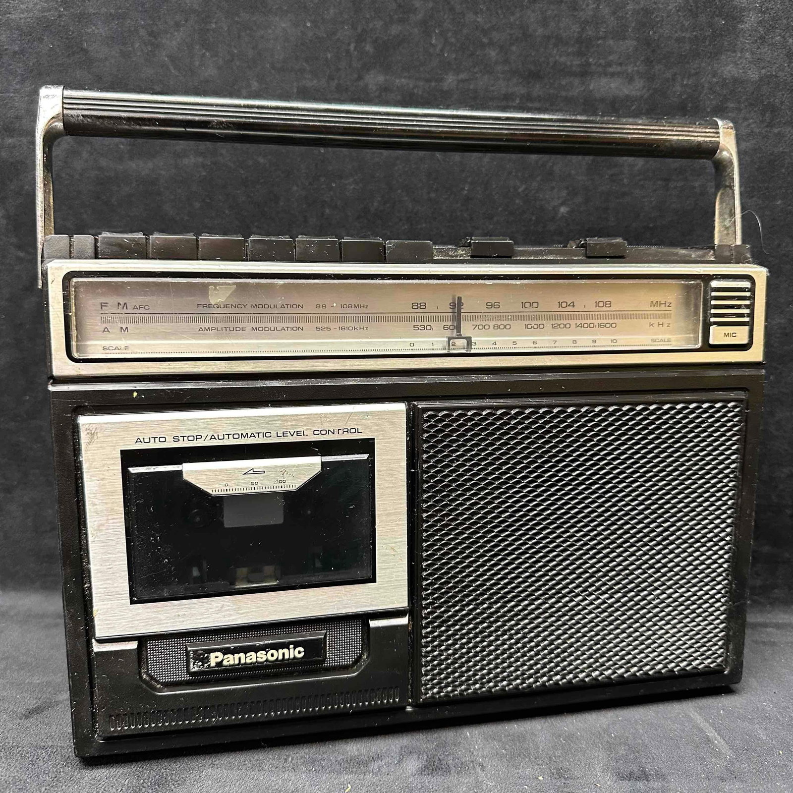 Vintage Panasonic RX-1250D AM/FM Radio Cassette Player Boombox (1 of 9)