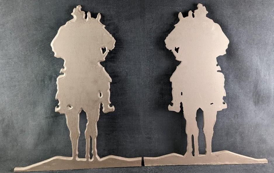 Vintage Cowboy Wall Art Ponderosa Steakhouse Art (1 of 6)
