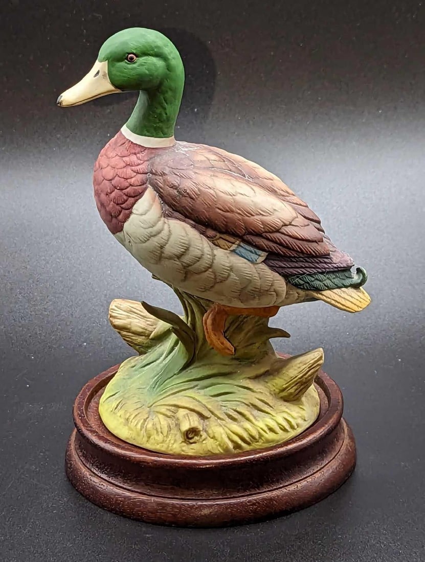 Retired Andrea By Sadek Mallard Duck Figurine (1 of 7)