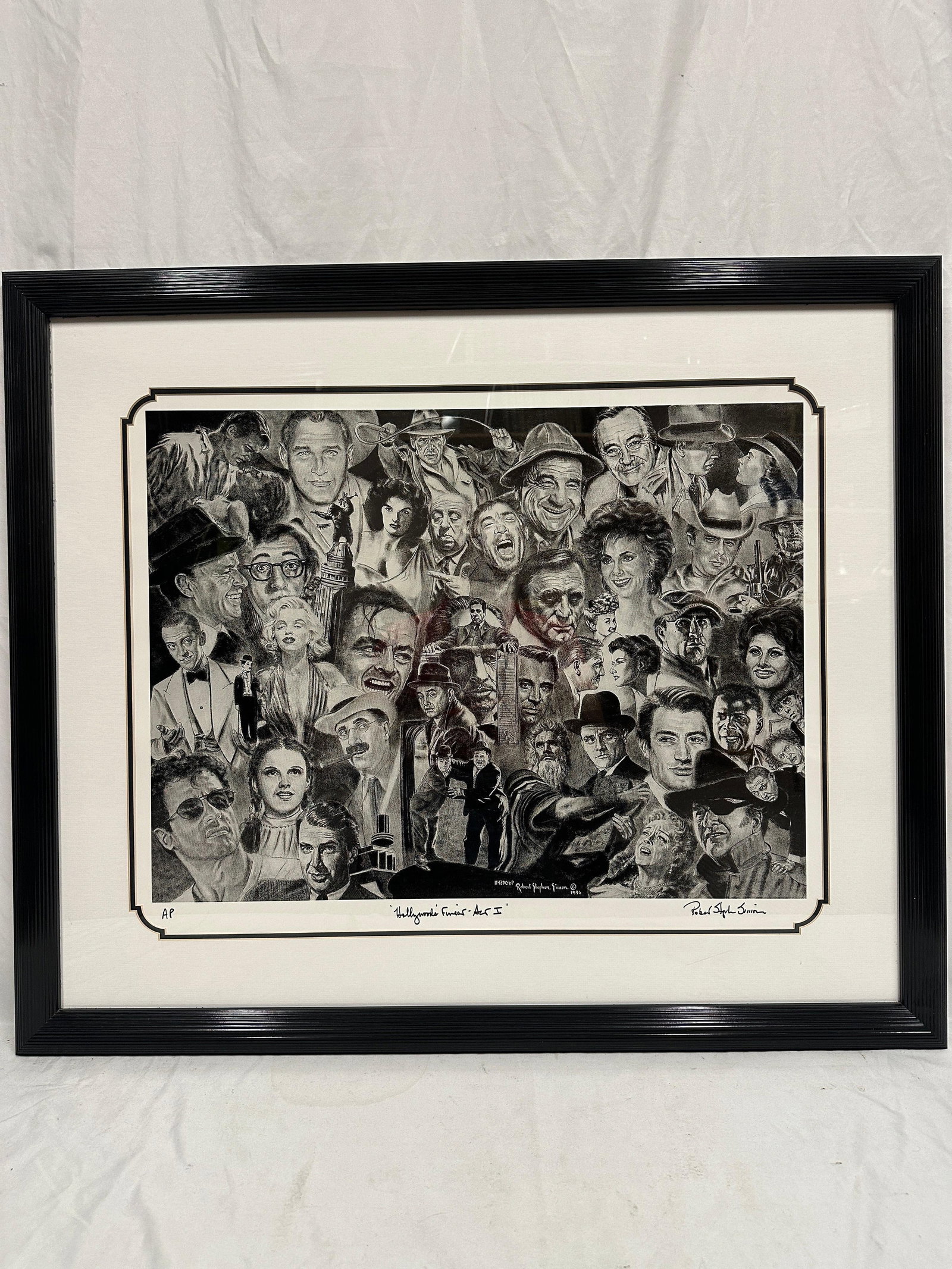 Robert Stephen Simon Hollywood’s Finest Act I Artist Proof Lithograph (1 of 14)