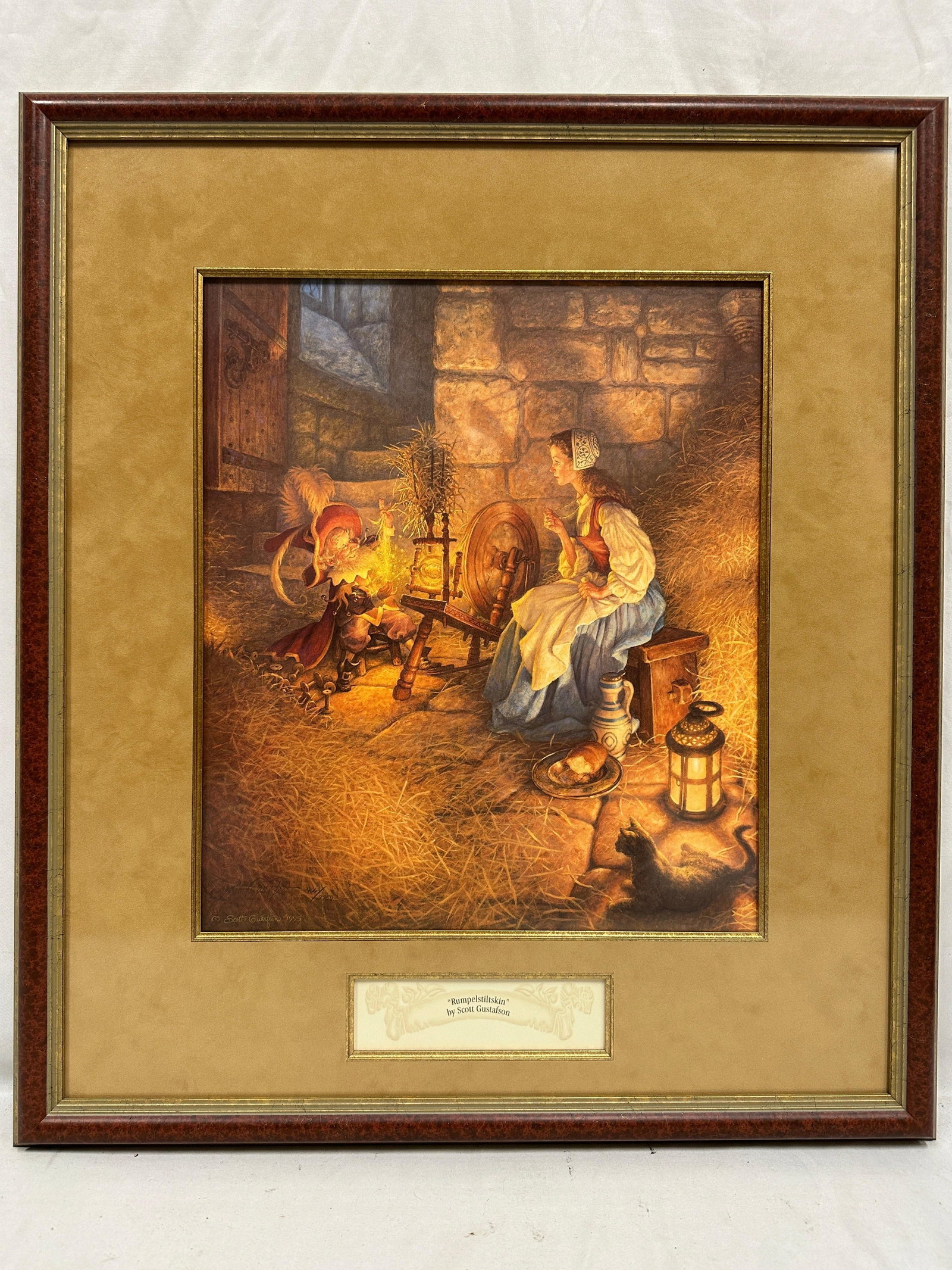 Rumpelstiltskin Pencil Signed and Numbered Scott Gustafson Art Print (1 of 6)